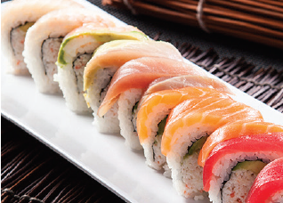 Rainbow roll